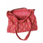 کیف توت بگ پارچه ای پنبه دوزی مدل ادلین ۱ - Image 3